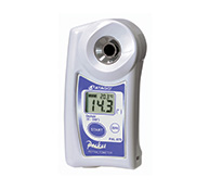 Digital pocket refractometer PAL-87S - 0 to 240° Oe / 0 to 53% Brix
