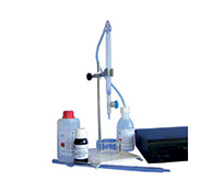 Complete kit in case for total acidity determination