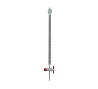 Burette 25 ml - 1/10 - bande émail robinet proton automatique