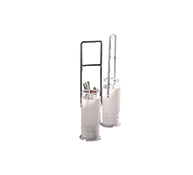 Pipette basket, PE-HD - overall height 650 mm