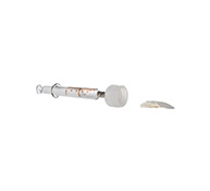 Glass syringe 10 ml + filter holder + 100 filter discs