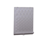 Wall drying rack (PP), 72 pegs & draining groove
