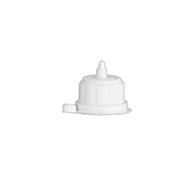 Invio 25 cap with dropper.White