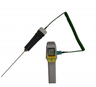 Thermometer with laser -50/+350°C