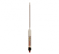 Hydrometer for beer doble scale with inbuilt thermometer