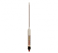 Hydrometer for beer doble scale with inbuilt thermometer