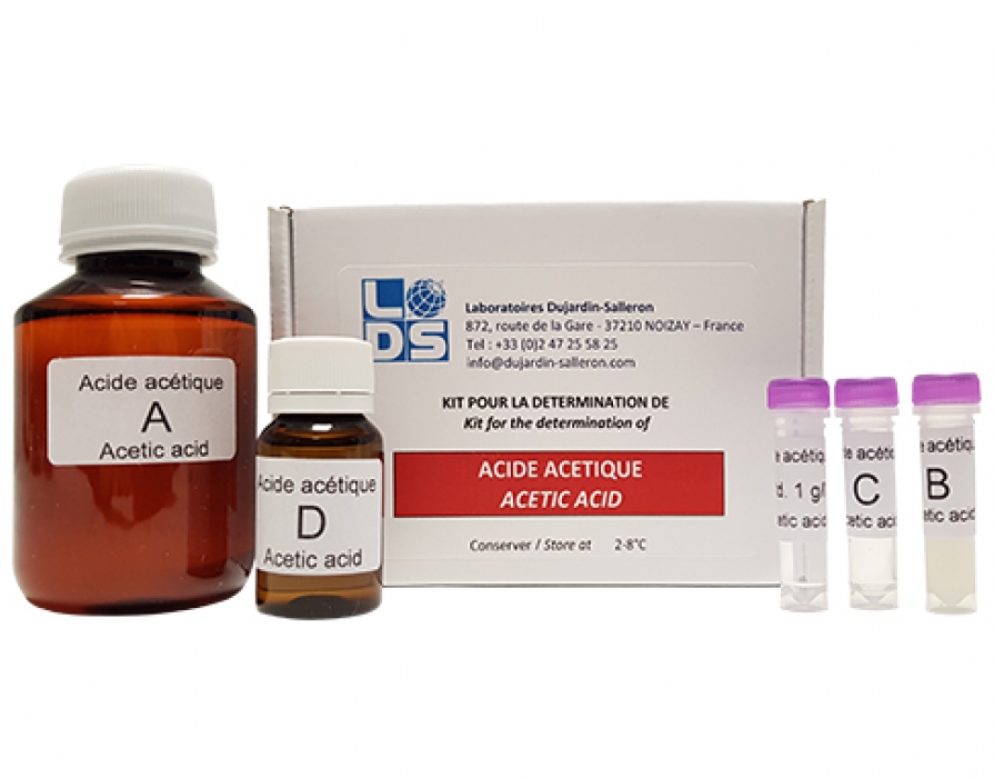 Kit acide acétique p/Spectro et DS Oenophoto